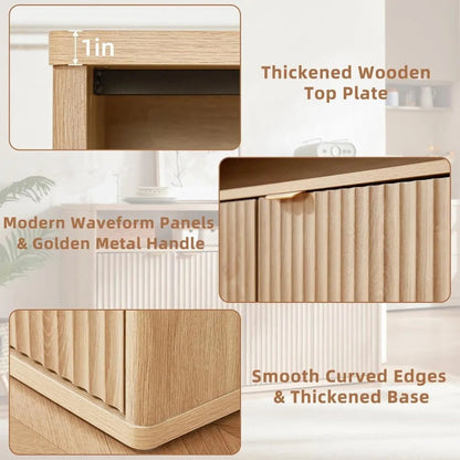 Quad Buffet with Open Shelf - Buy Online at Futura’s Studio