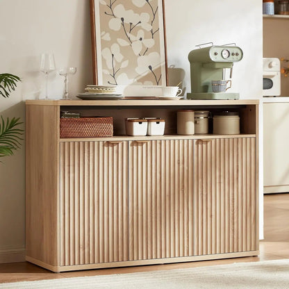 Quad Buffet with Open Shelf - Buy Online at Futura’s Studio