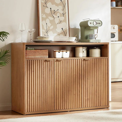 Quad Buffet with Open Shelf - Buy Online at Futura’s Studio
