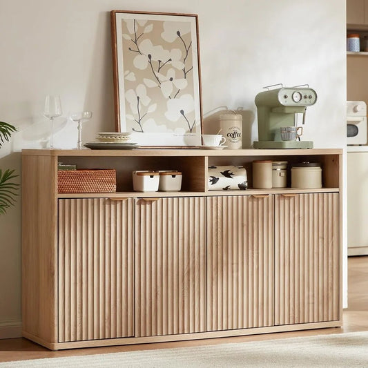 Quad Buffet with Open Shelf - Buy Online at Futura’s Studio