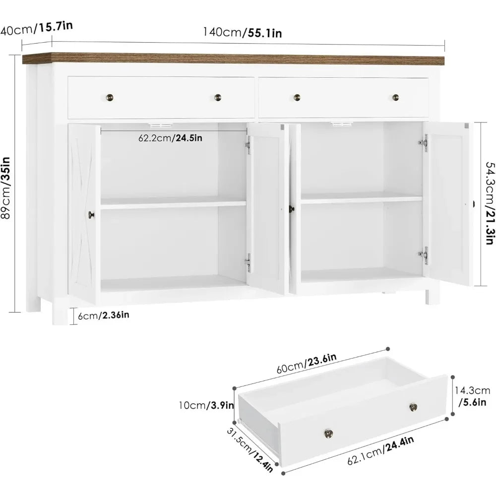 Quadra Large Sideboard - Buy Online at Futura’s Studio