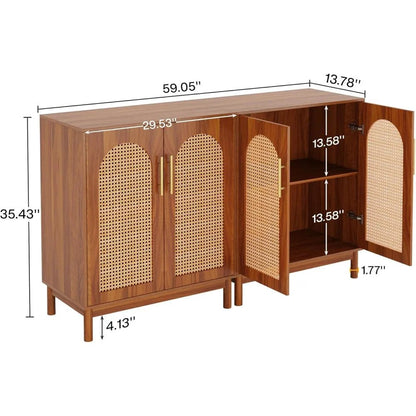 Rattan Buffet Pair - Buy Online at Futura’s Studio