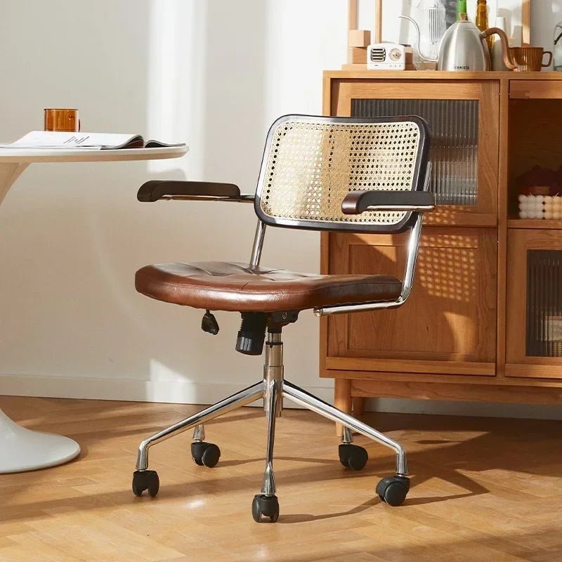 Raya Rattan Office Chair - Buy Online at Futura’s Studio