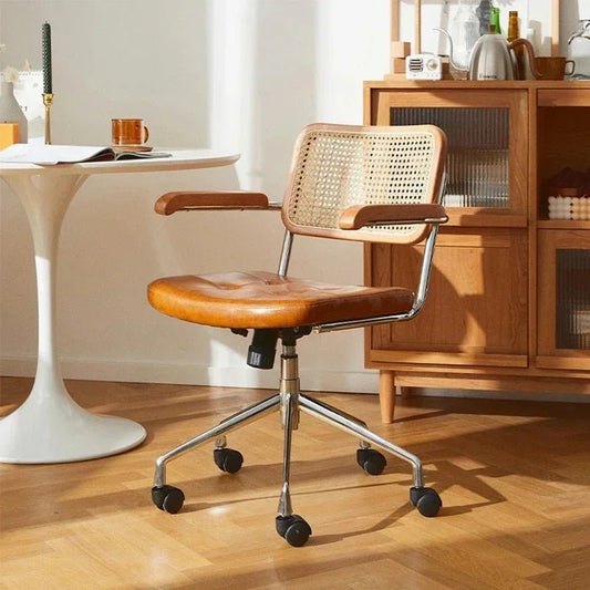 Raya Rattan Office Chair - Buy Online at Futura’s Studio