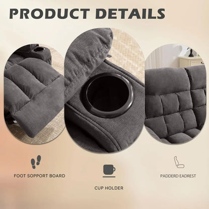 Reclining Cupholder Loveseat - Buy Online at Futura’s Studio