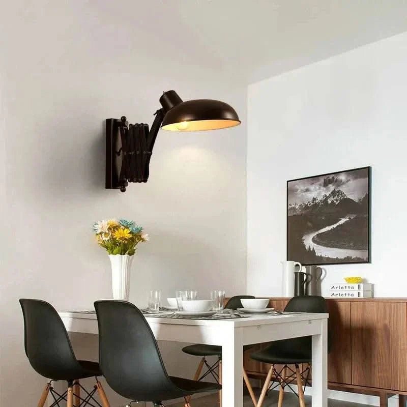 Retro Industrial Extendable Wall Lamp - Buy Online at Futura’s Studio