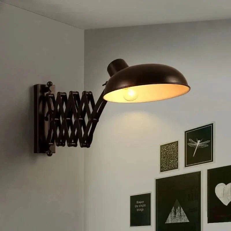 Retro Industrial Extendable Wall Lamp - Buy Online at Futura’s Studio