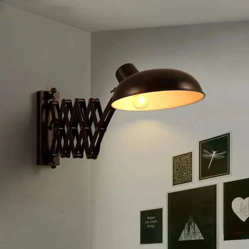 Retro Industrial Extendable Wall Lamp - Buy Online at Futura’s Studio