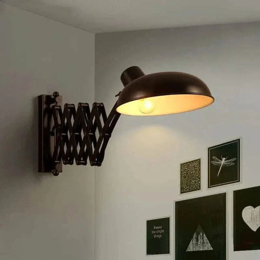 Retro Industrial Extendable Wall Lamp - Buy Online at Futura’s Studio
