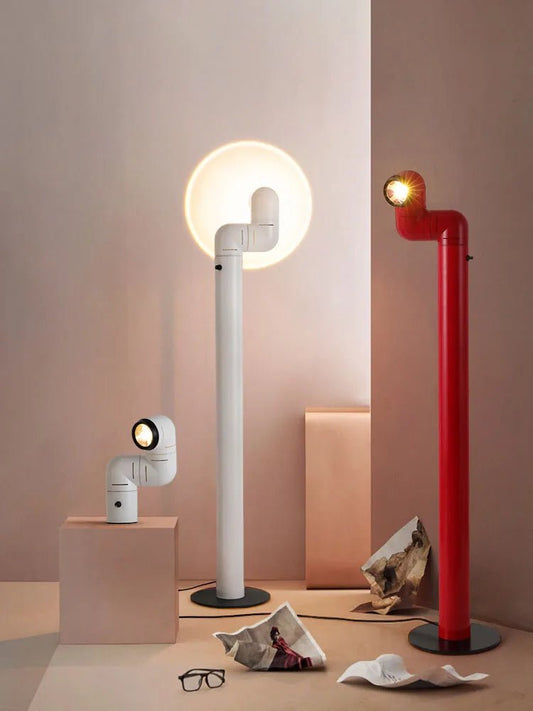Retro Space Pipe Floor, Table, and Wall Lamp - Buy Online at Futura’s Studio