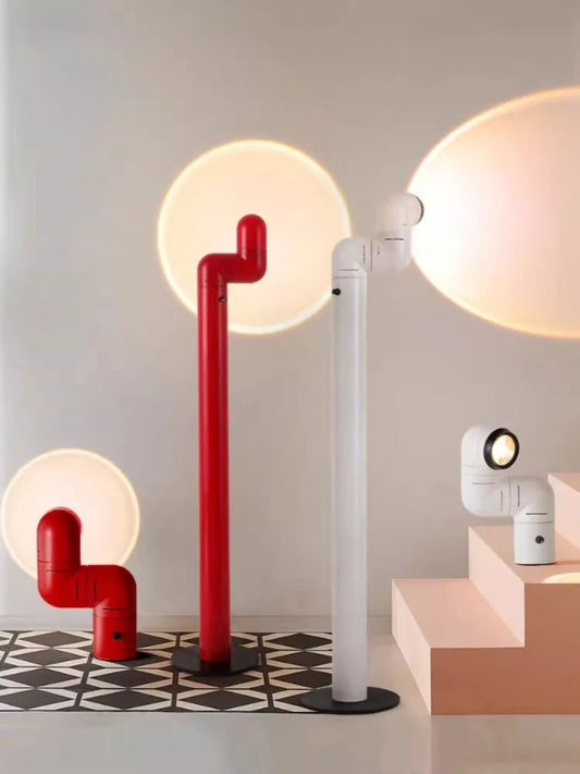 Retro Space Pipe Floor, Table, and Wall Lamp - Buy Online at Futura’s Studio
