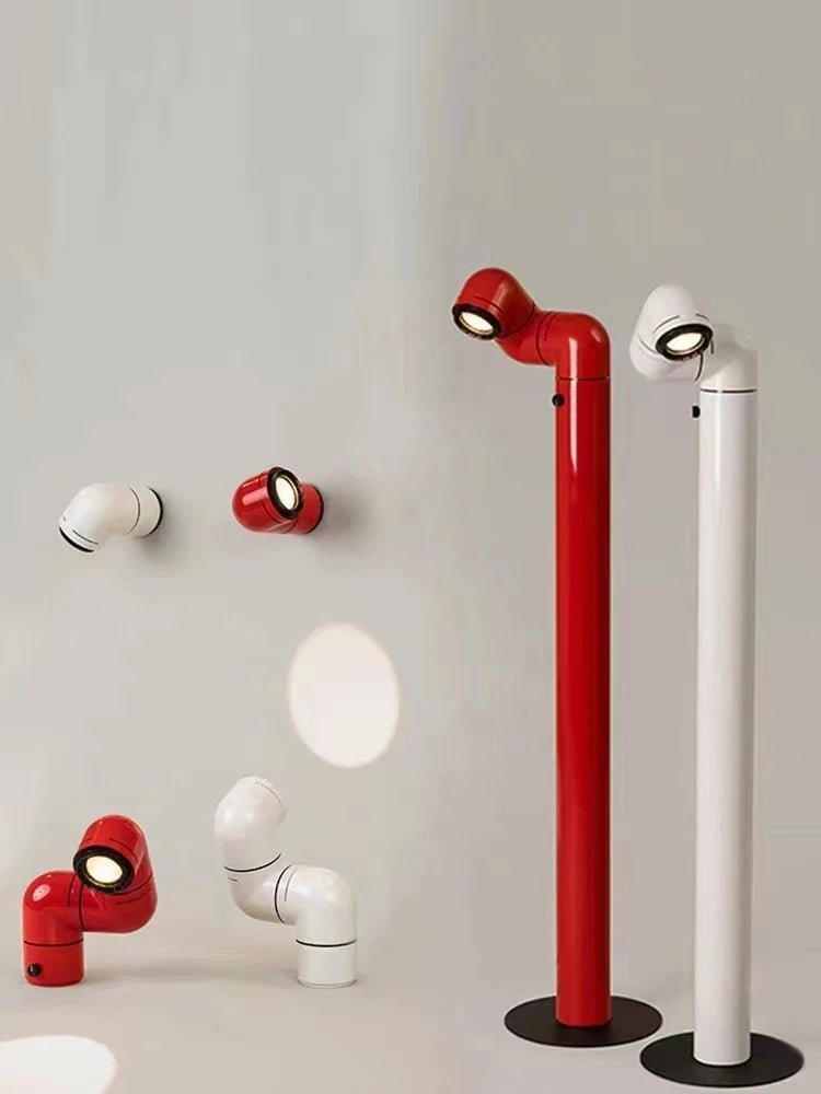 Retro Space Pipe Floor, Table, and Wall Lamp - Buy Online at Futura’s Studio