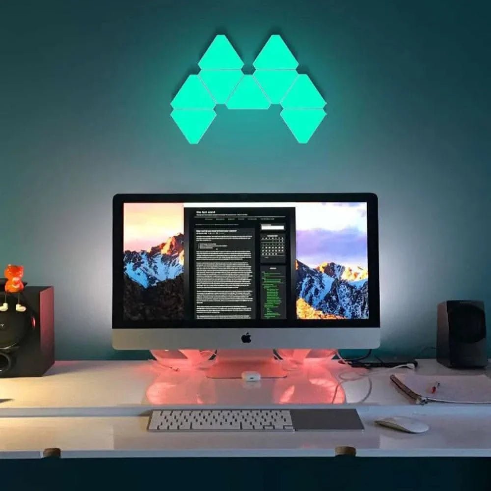 RGB Quantum Triangle Wall Light - Buy Online at Futura’s Studio