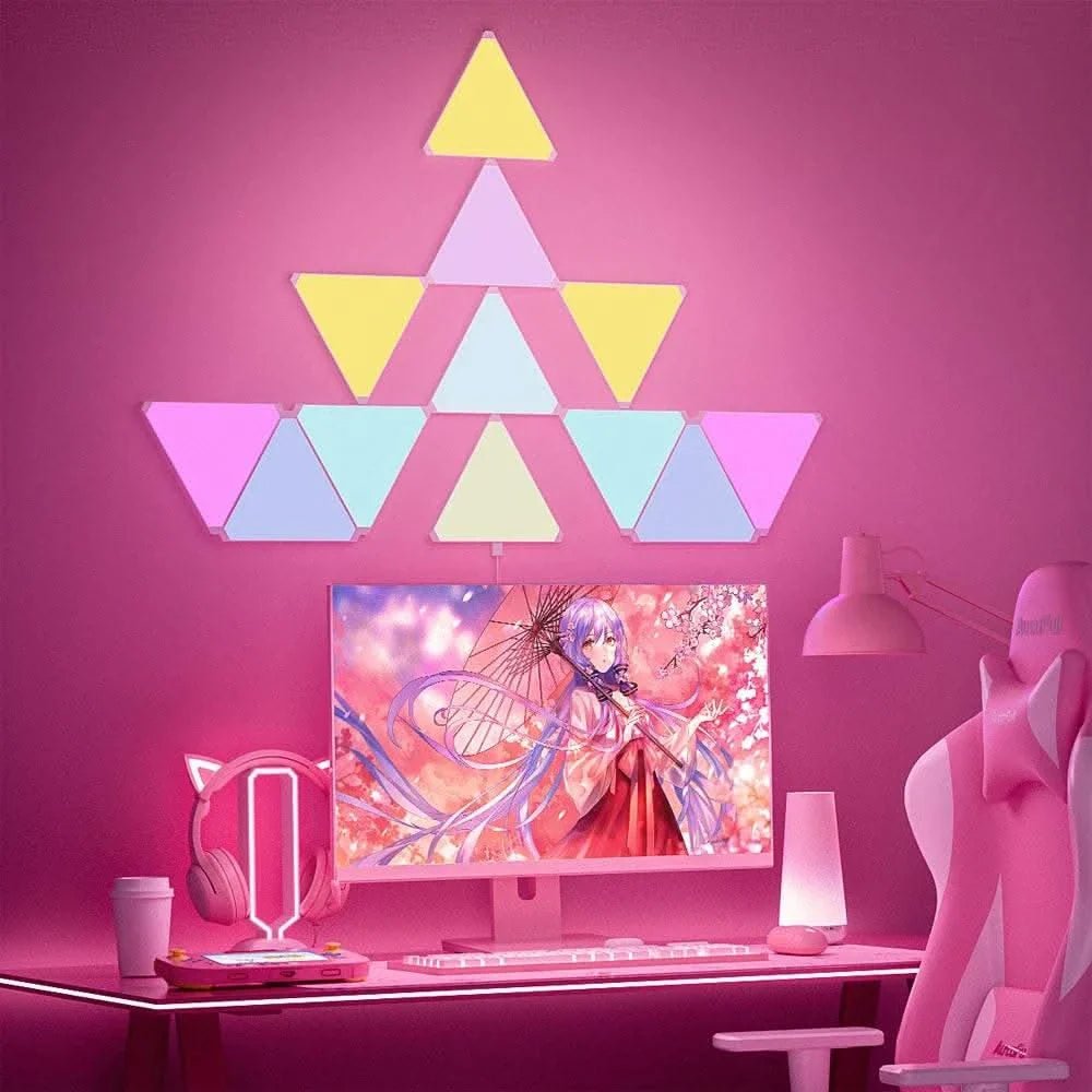 RGB Quantum Triangle Wall Light - Buy Online at Futura’s Studio