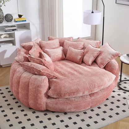 Round Chenille Cloud Couch - Buy Online at Futura’s Studio