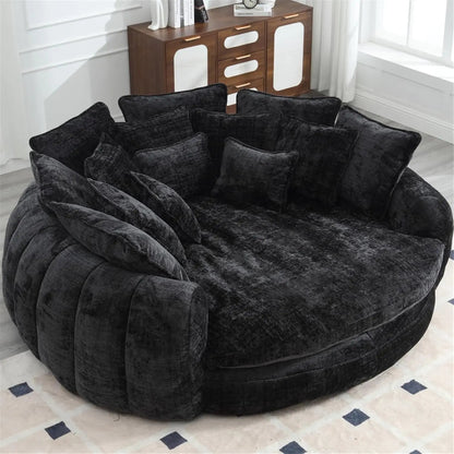 Round Chenille Cloud Couch - Buy Online at Futura’s Studio