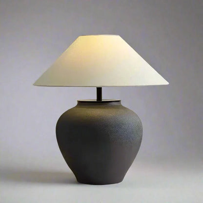 Sculptural Midnight Vessel Table Lamp - Buy Online at Futura’s Studio