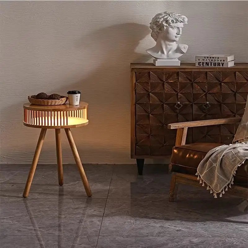 Shizu Charging Floor Lamp Coffee Table - Buy Online at Futura’s Studio