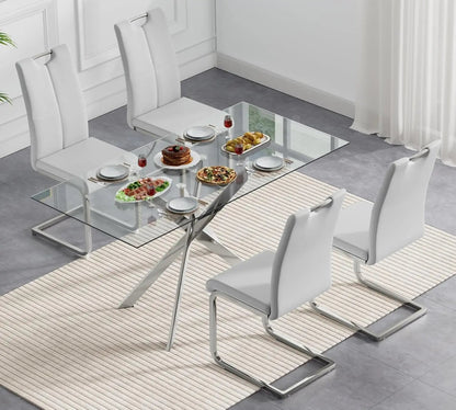 Sirius Glass Dining Table - Buy Online at Futura’s Studio