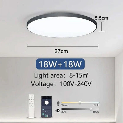 Smart Dimmable LED Ceiling Lamp - Buy Online at Futura’s Studio