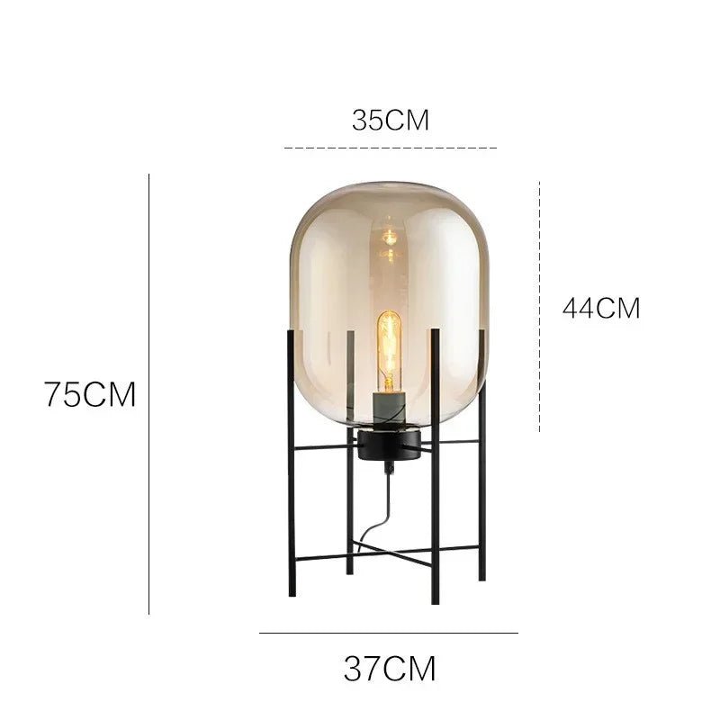 Smoke Gray Designer Lamp - Buy Online at Futura’s Studio