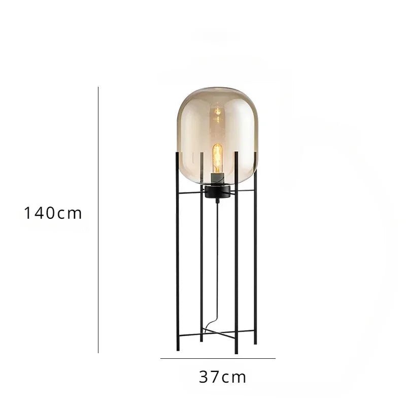 Smoke Gray Designer Lamp - Buy Online at Futura’s Studio