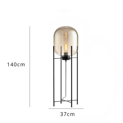 Smoke Gray Designer Lamp - Buy Online at Futura’s Studio