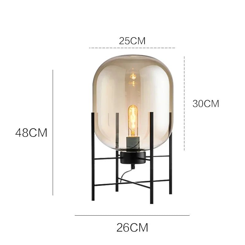 Smoke Gray Designer Lamp - Buy Online at Futura’s Studio
