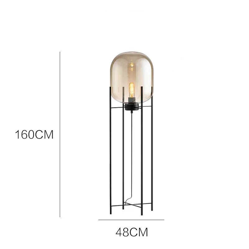 Smoke Gray Designer Lamp - Buy Online at Futura’s Studio