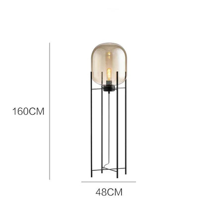 Smoke Gray Designer Lamp - Buy Online at Futura’s Studio