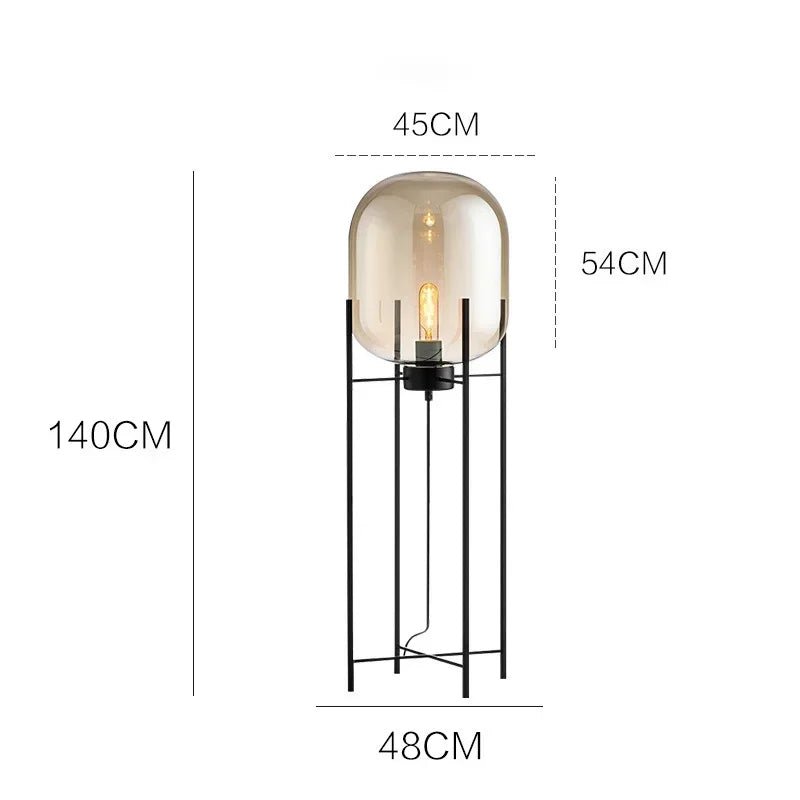 Smoke Gray Designer Lamp - Buy Online at Futura’s Studio