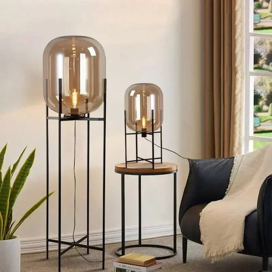 Smoke Gray Designer Lamp - Buy Online at Futura’s Studio