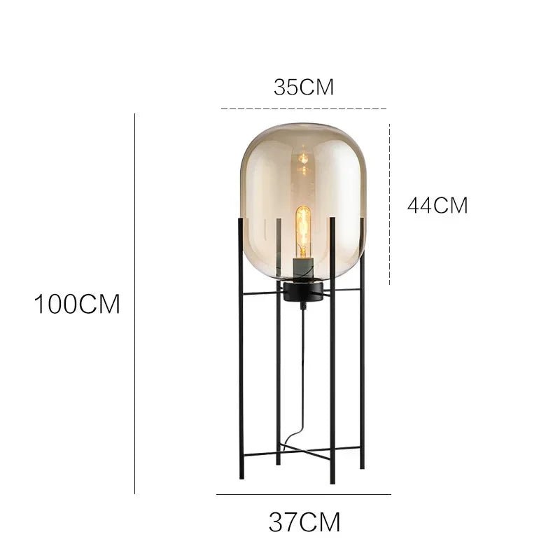 Smoke Gray Designer Lamp - Buy Online at Futura’s Studio