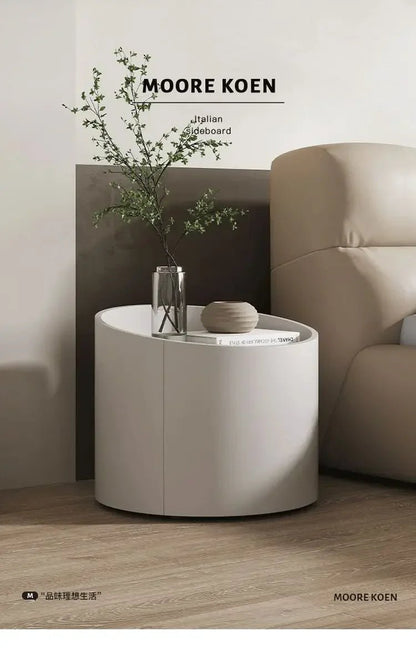 Solari™ – Italian Round Bedside Table - Buy Online at Futura’s Studio