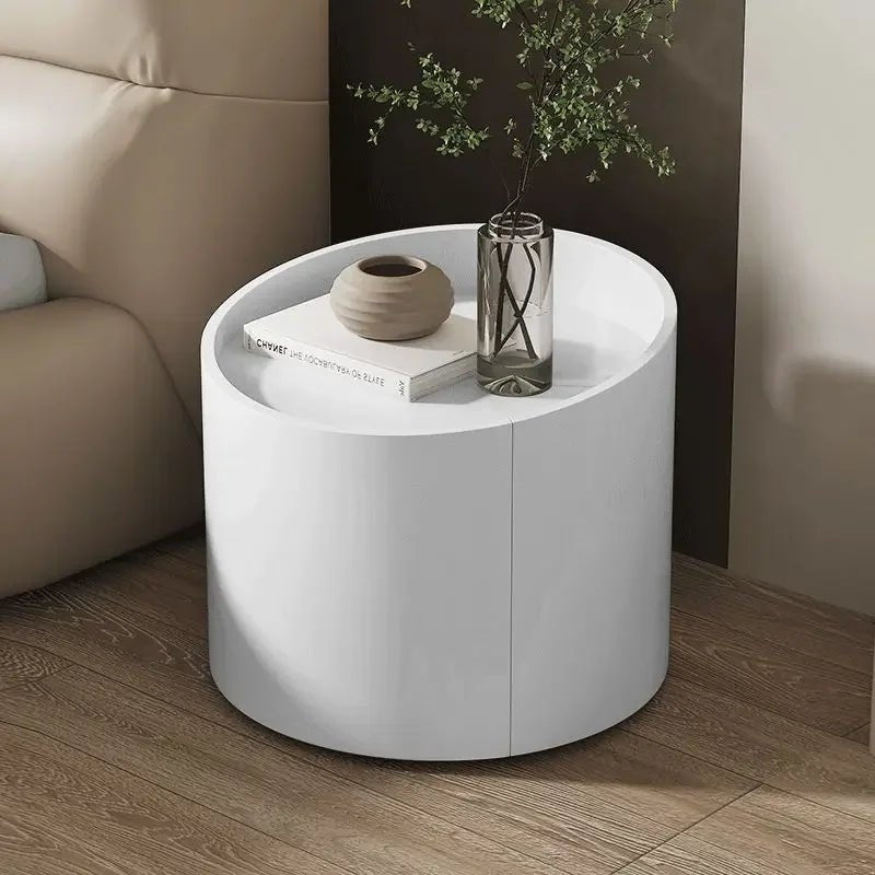 Solari™ – Italian Round Bedside Table - Buy Online at Futura’s Studio