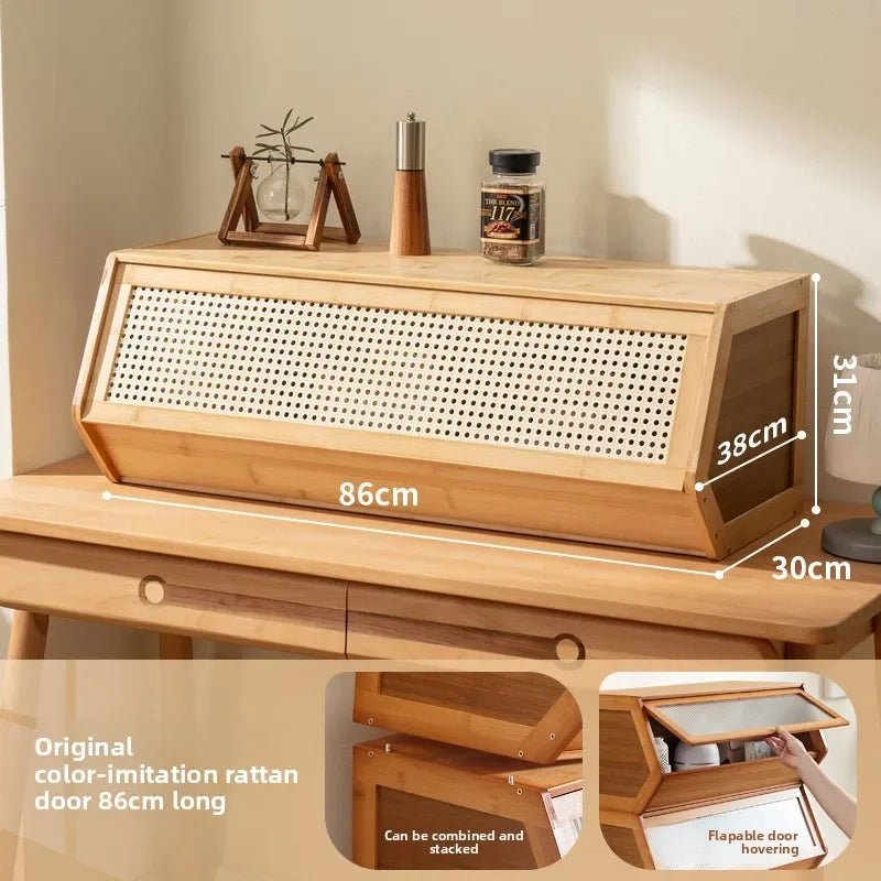 Stackable Hinoki Compartment Cabinet - Buy Online at Futura’s Studio