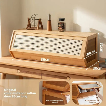 Stackable Hinoki Compartment Cabinet - Buy Online at Futura’s Studio