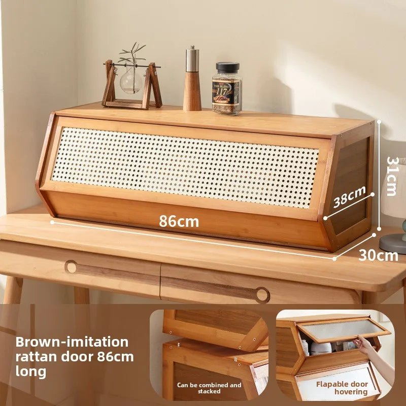 Stackable Hinoki Compartment Cabinet - Buy Online at Futura’s Studio