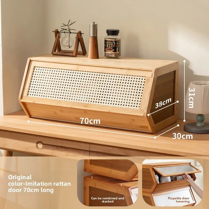 Stackable Hinoki Compartment Cabinet - Buy Online at Futura’s Studio