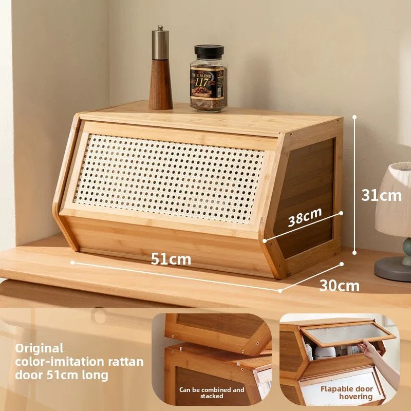 Stackable Hinoki Compartment Cabinet - Buy Online at Futura’s Studio