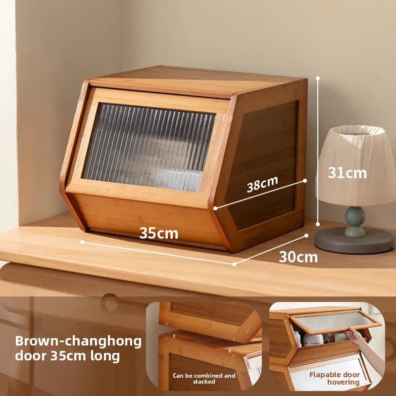Stackable Hinoki Compartment Cabinet - Buy Online at Futura’s Studio