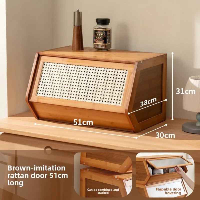 Stackable Hinoki Compartment Cabinet - Buy Online at Futura’s Studio
