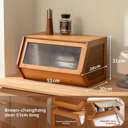 Stackable Hinoki Compartment Cabinet - Buy Online at Futura’s Studio