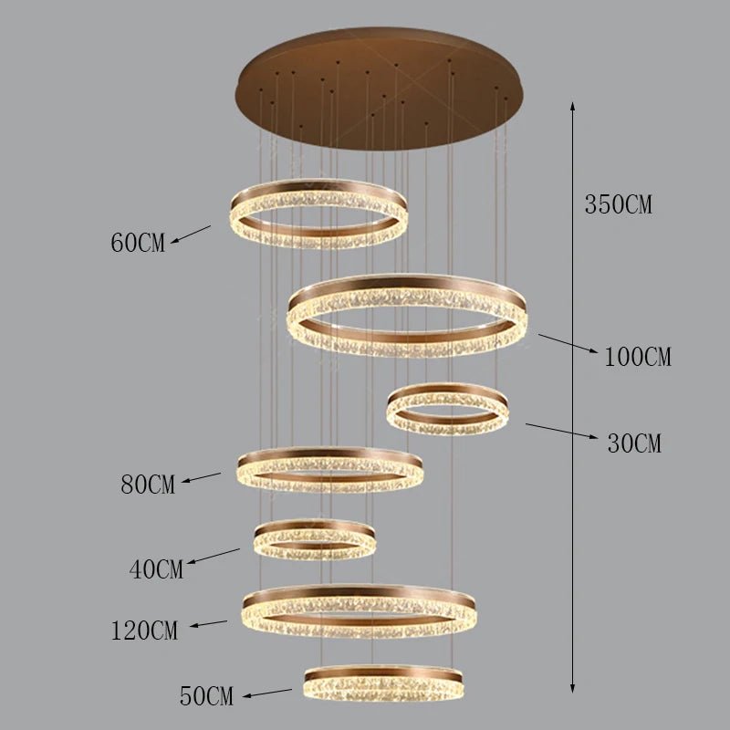 Stairway Cascade Chandelier - Buy Online at Futura’s Studio