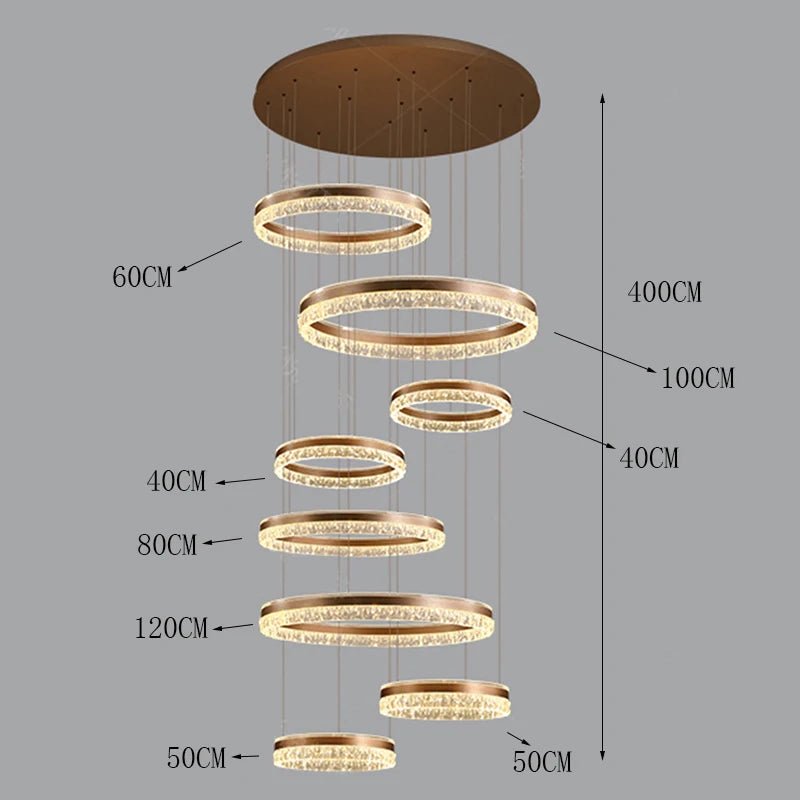 Stairway Cascade Chandelier - Buy Online at Futura’s Studio