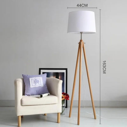 Tria Solid Wood Table & Floor Lamp - Buy Online at Futura’s Studio