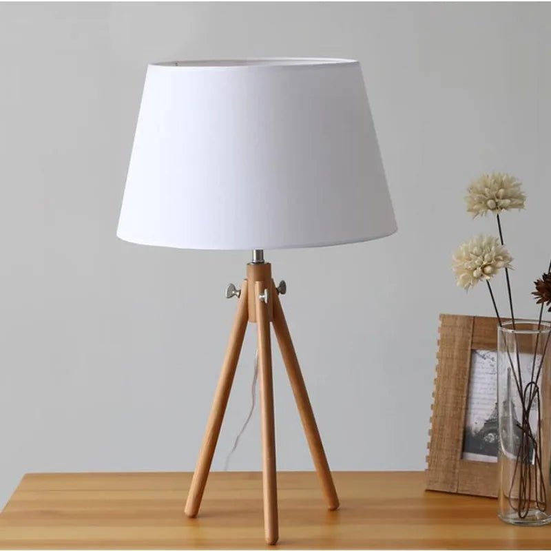 Tria Solid Wood Table & Floor Lamp - Buy Online at Futura’s Studio