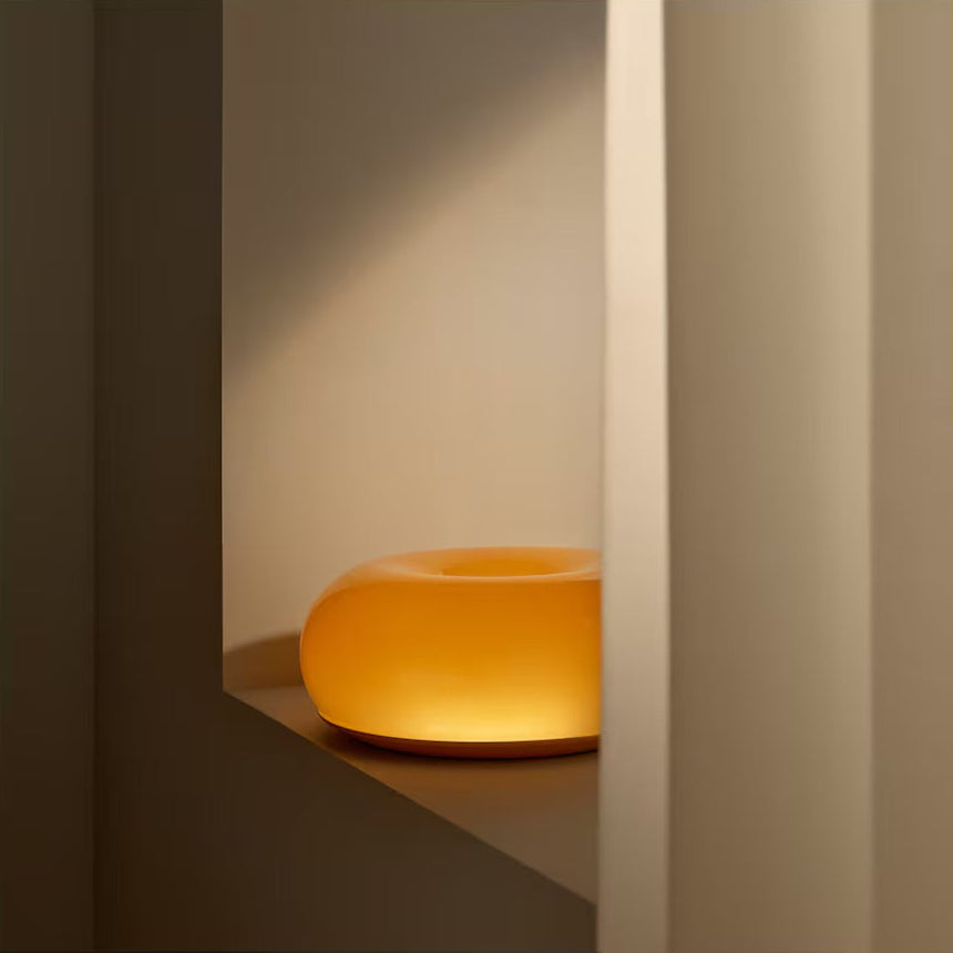 IKEA Varmblixt Glass Donut Lamp
