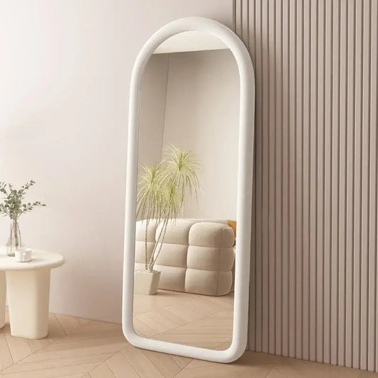 Velora™ – Cream Standing Vanity Mirror - Buy Online at Futura’s Studio
