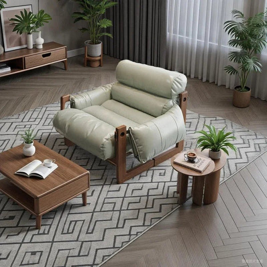 Velora™ – Reclining Leather Lounge Chair - Buy Online at Futura’s Studio